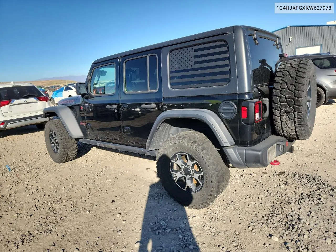 1C4HJXFGXKW627978 2019 Jeep Wrangler Unlimited Rubicon