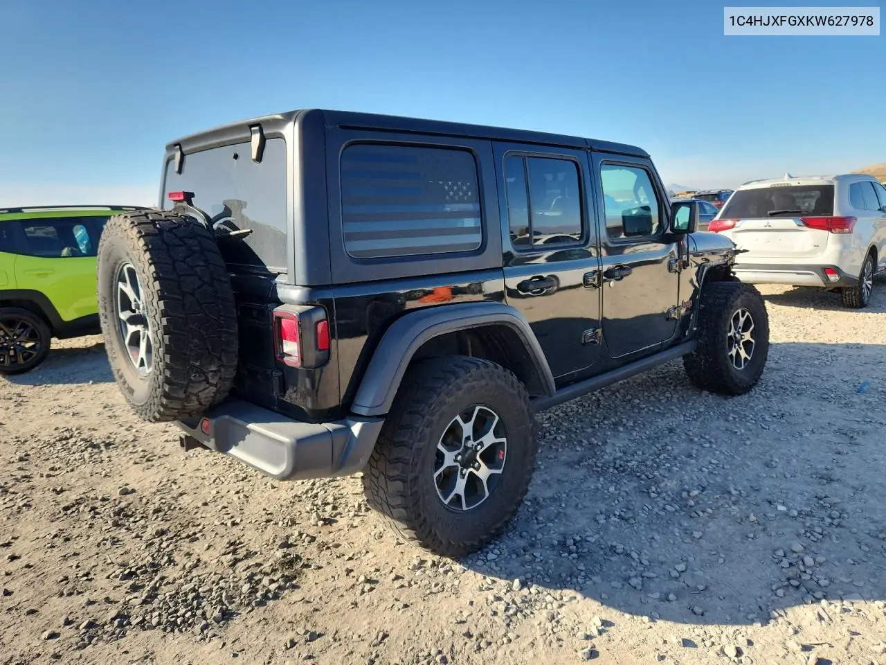 1C4HJXFGXKW627978 2019 Jeep Wrangler Unlimited Rubicon