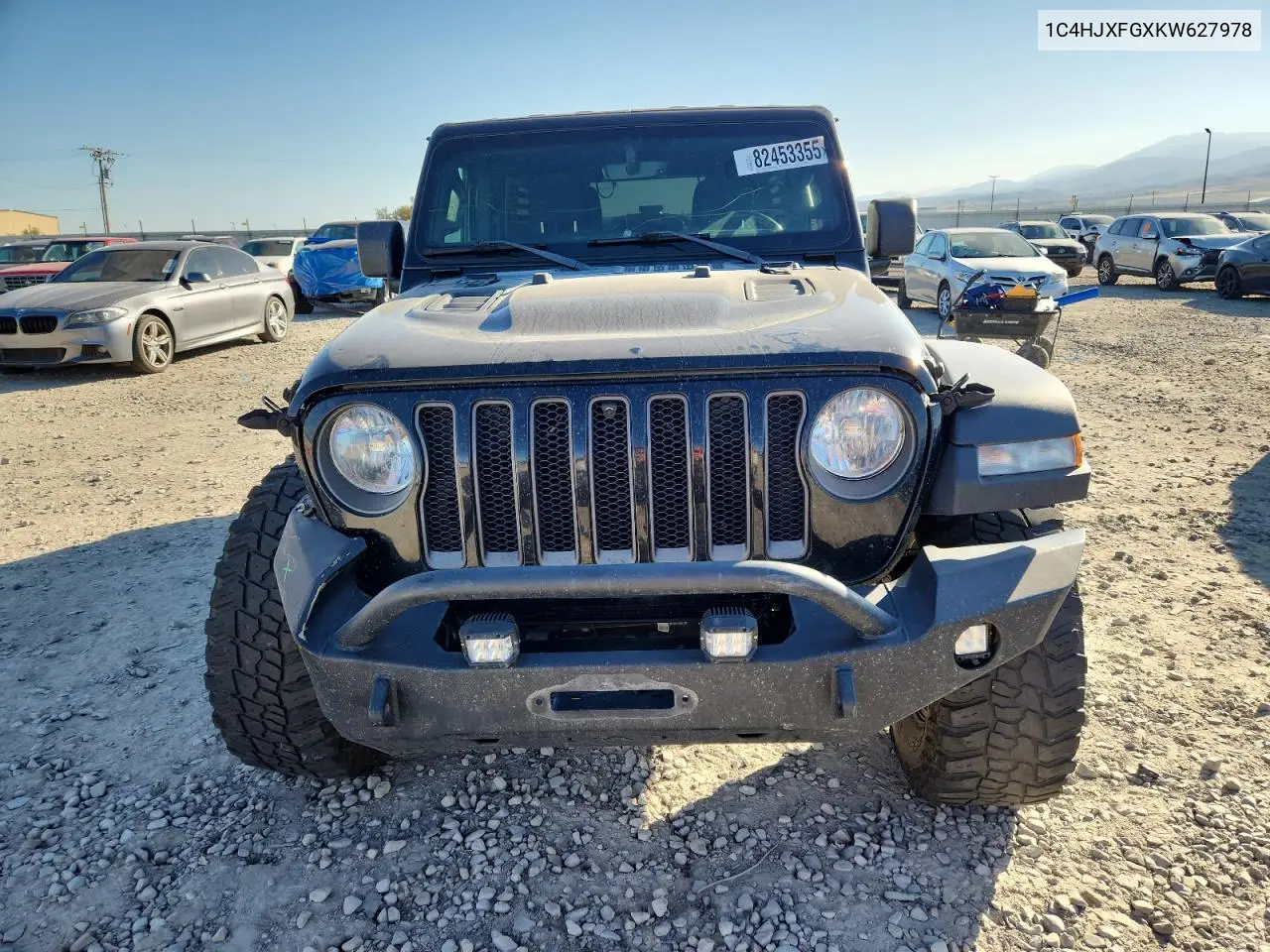 1C4HJXFGXKW627978 2019 Jeep Wrangler Unlimited Rubicon