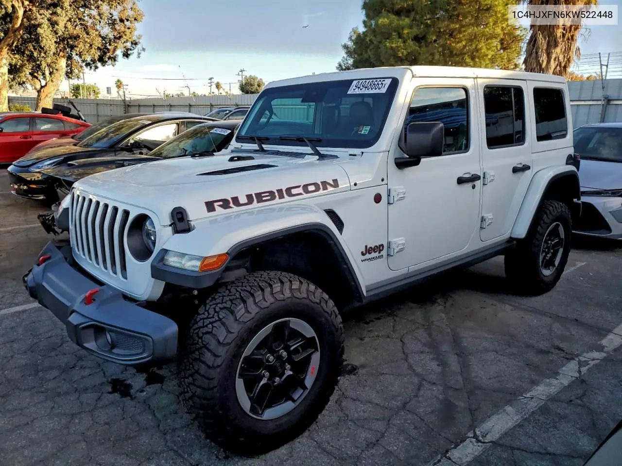 1C4HJXFN6KW522448 2019 Jeep Wrangler Unlimited