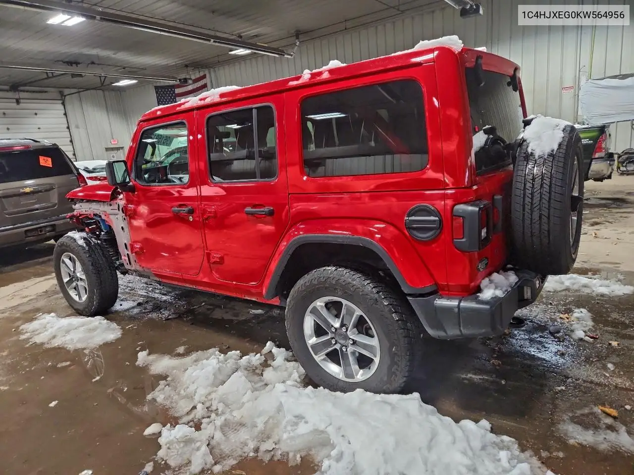 1C4HJXEG0KW564956 2019 Jeep Wrangler Unlimited Sahara