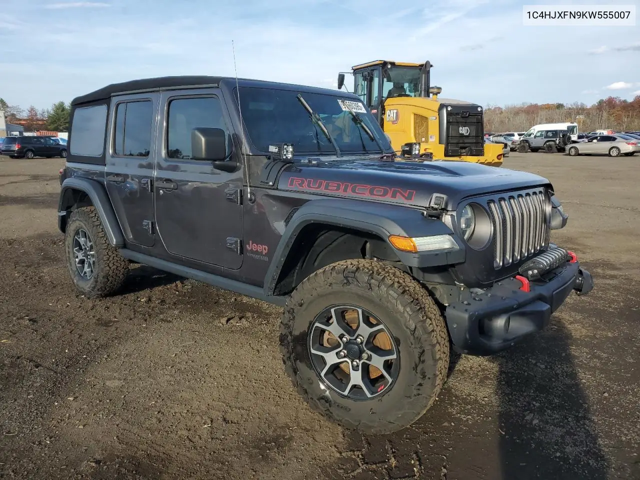 1C4HJXFN9KW555007 2019 Jeep Wrangler Unlimited Rubicon
