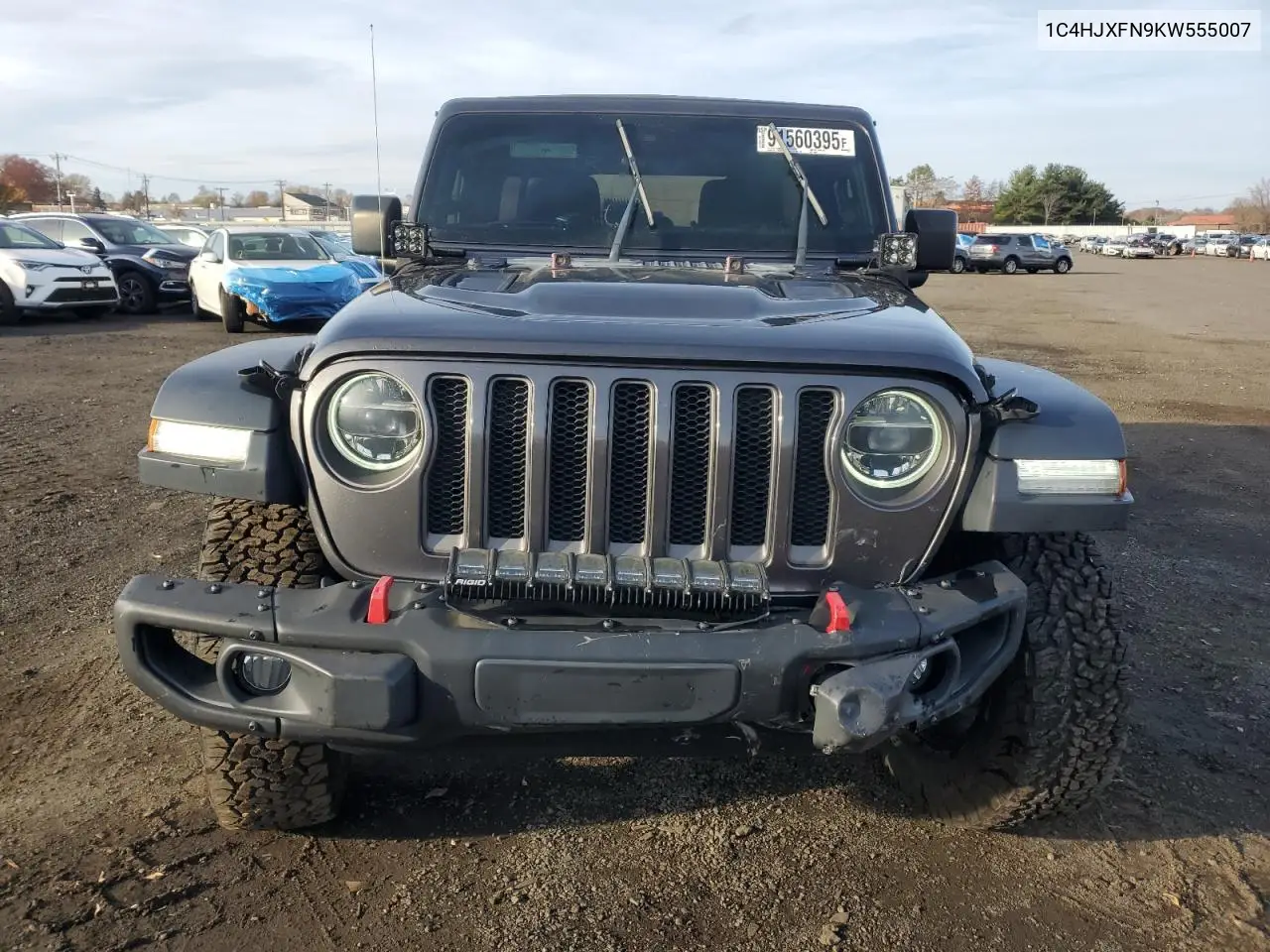 1C4HJXFN9KW555007 2019 Jeep Wrangler Unlimited Rubicon
