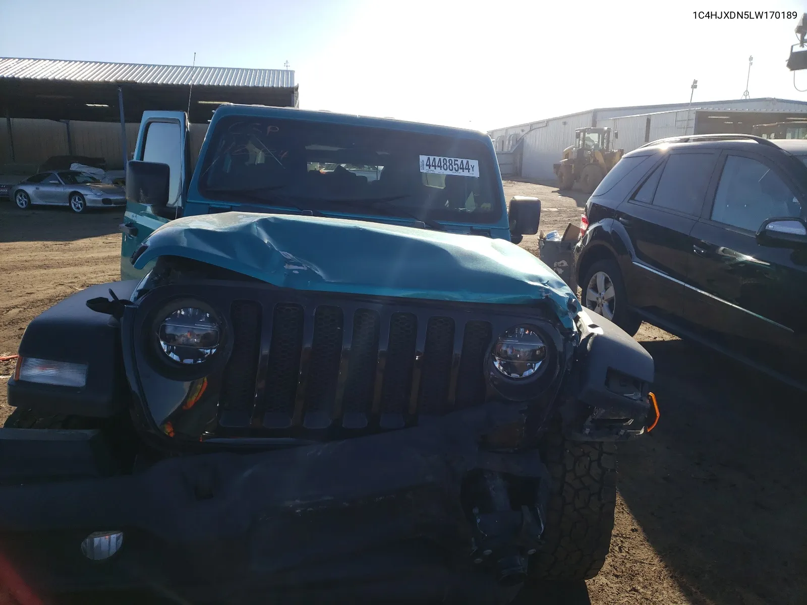 2020 Jeep Wrangler Unlimited Sport VIN: 1C4HJXDN5LW170189 Lot: 44488544