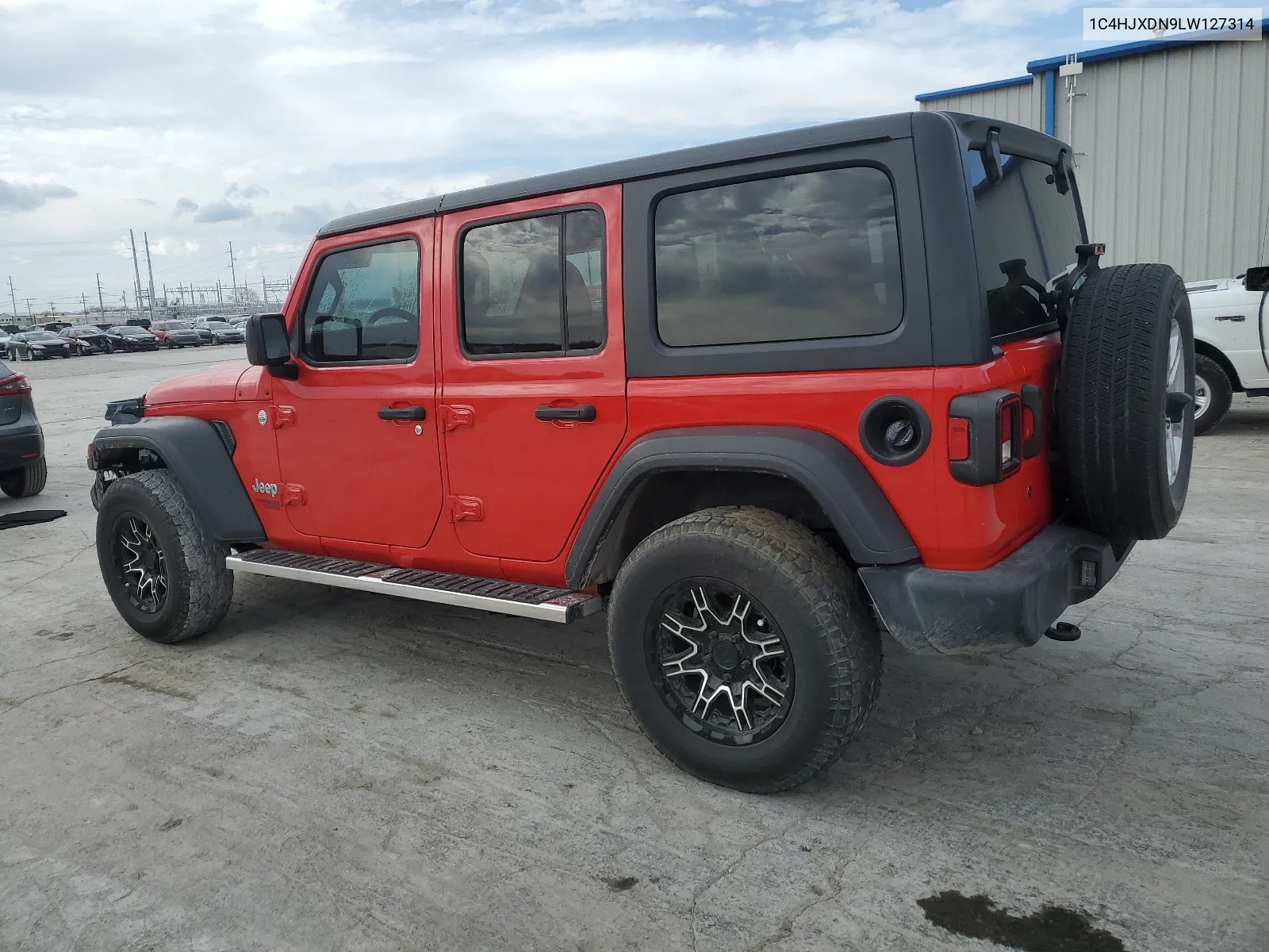 2020 Jeep Wrangler Unlimited Sport VIN: 1C4HJXDN9LW127314 Lot: 45665104