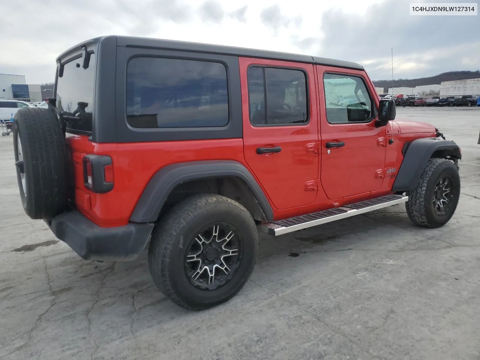 1C4HJXDN9LW127314 2020 Jeep Wrangler Unlimited Sport