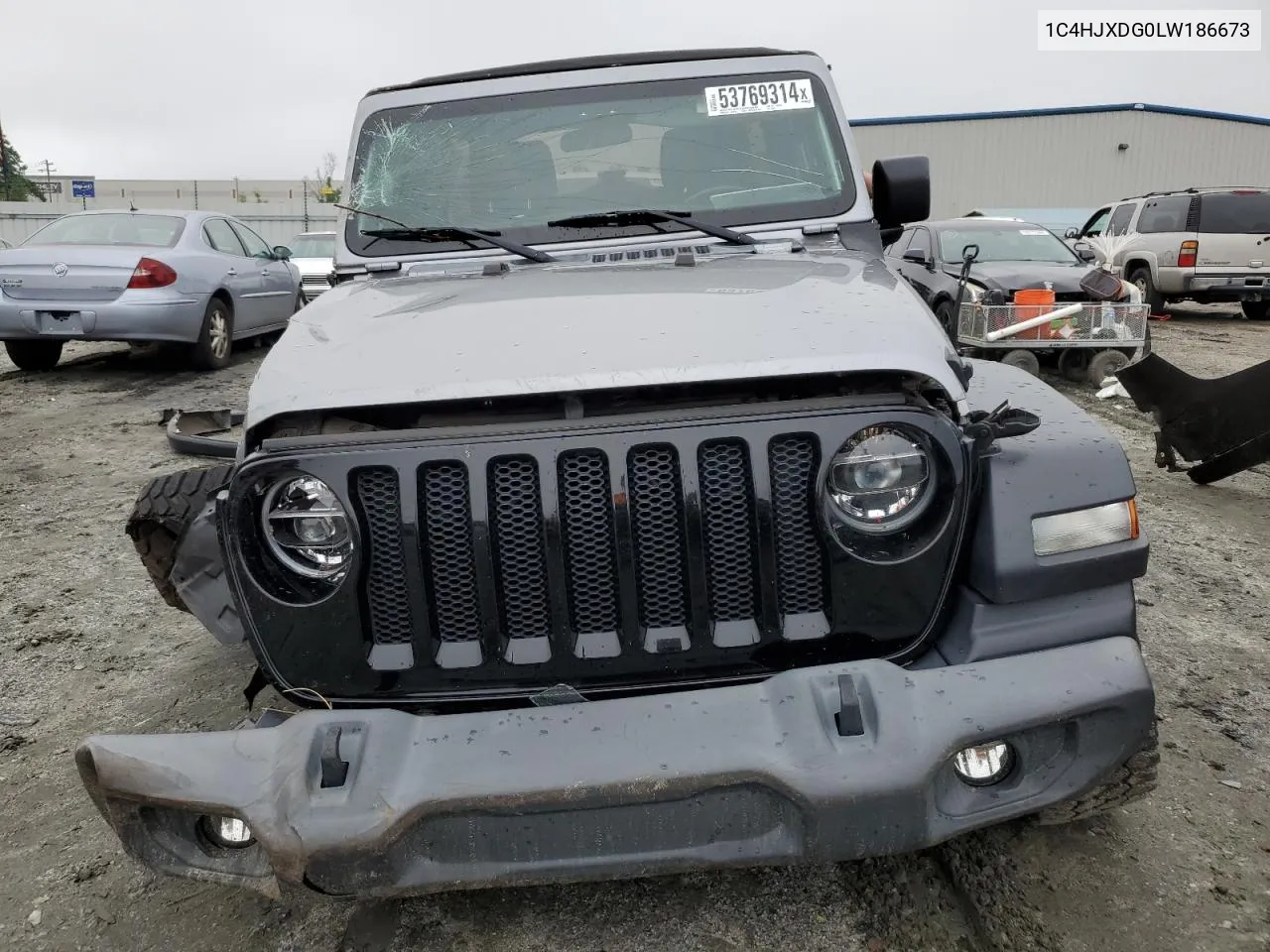 1C4HJXDG0LW186673 2020 Jeep Wrangler Unlimited Sport