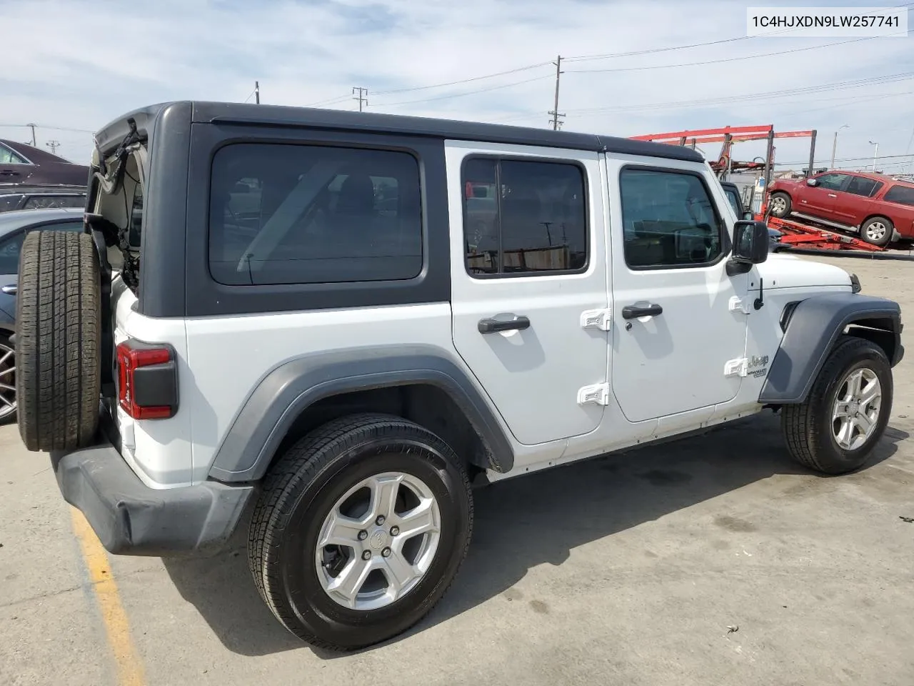 2020 Jeep Wrangler Unlimited Sport VIN: 1C4HJXDN9LW257741 Lot: 54952954