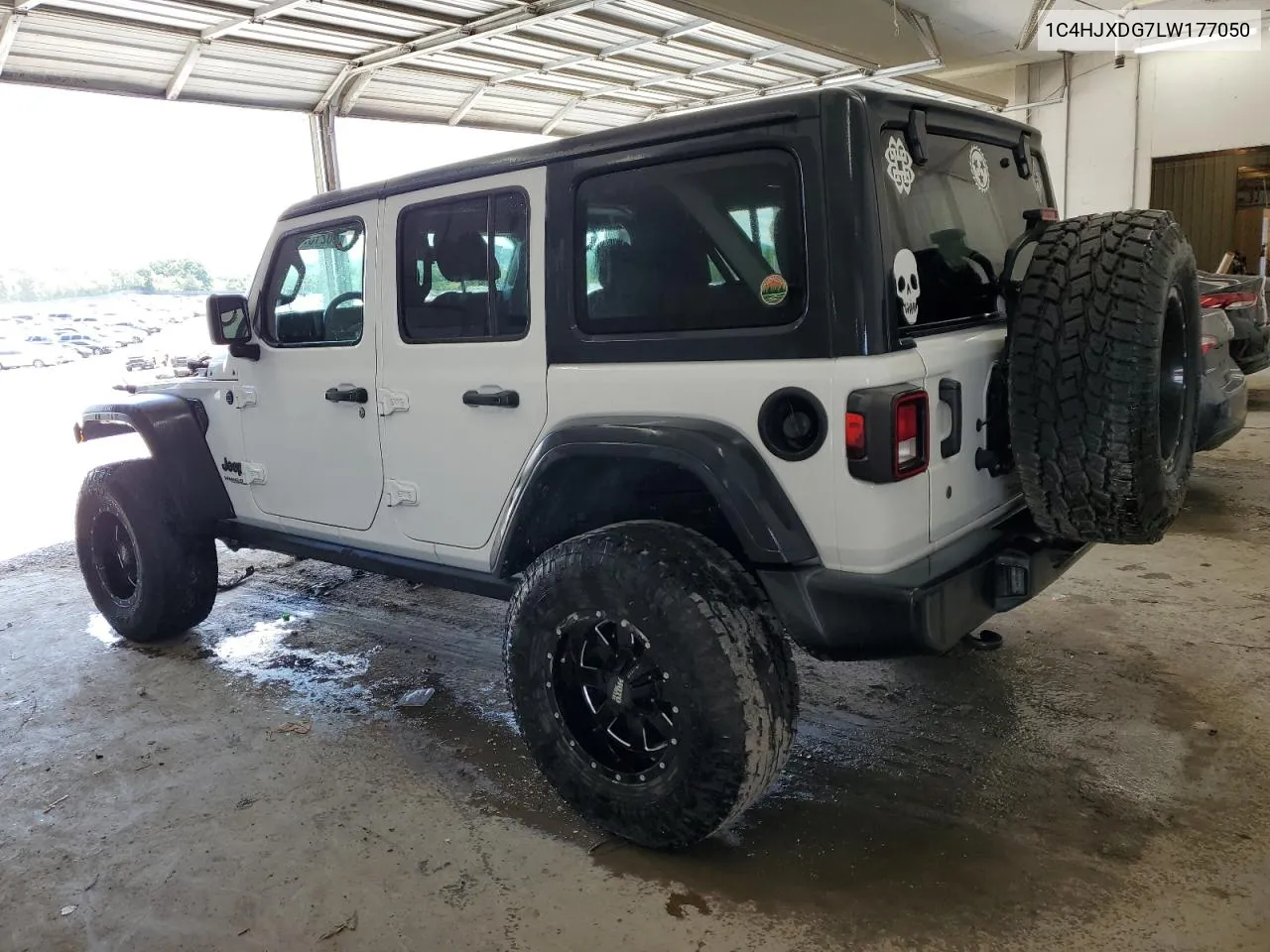 2020 Jeep Wrangler Unlimited Sport VIN: 1C4HJXDG7LW177050 Lot: 56215734