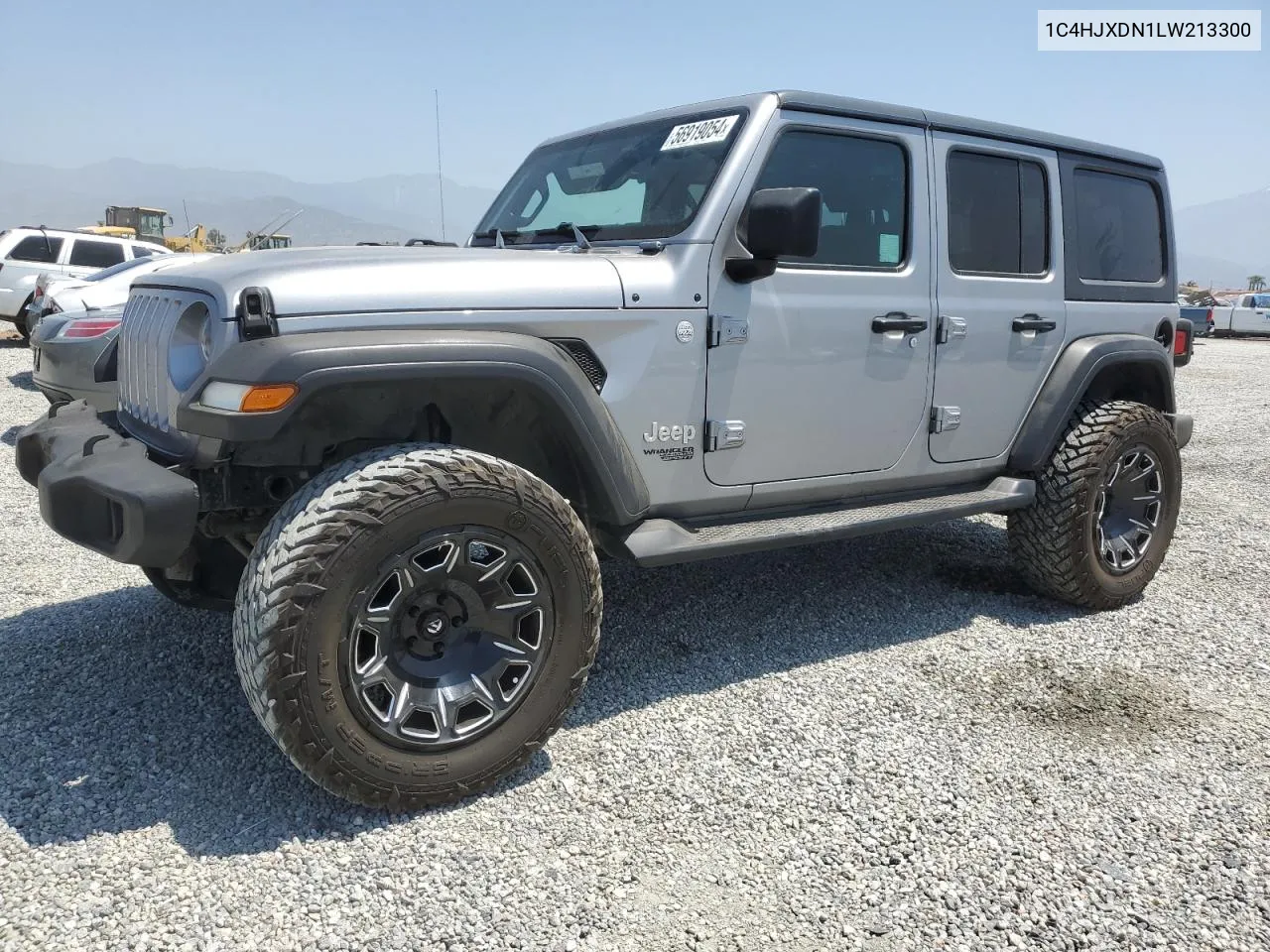 2020 Jeep Wrangler Unlimited Sport VIN: 1C4HJXDN1LW213300 Lot: 56919054