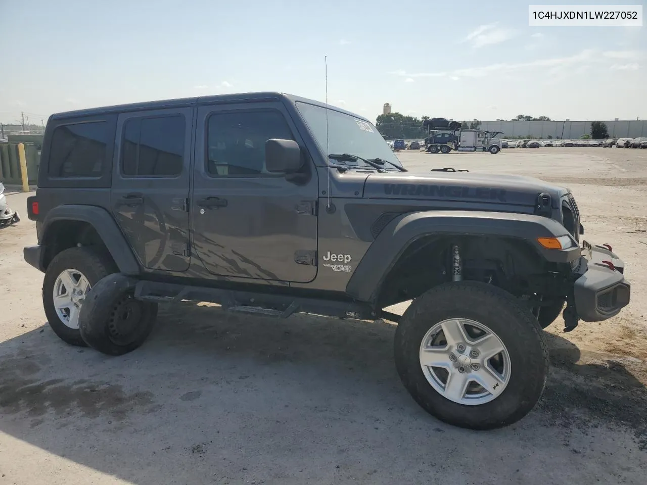 2020 Jeep Wrangler Unlimited Sport VIN: 1C4HJXDN1LW227052 Lot: 57772804