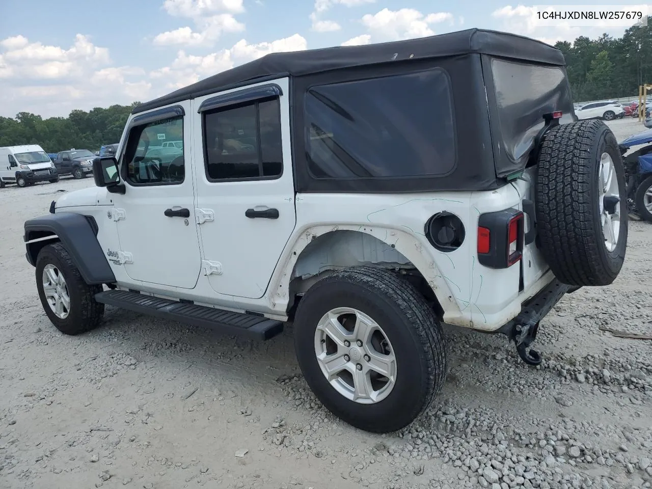 2020 Jeep Wrangler Unlimited Sport VIN: 1C4HJXDN8LW257679 Lot: 57806944