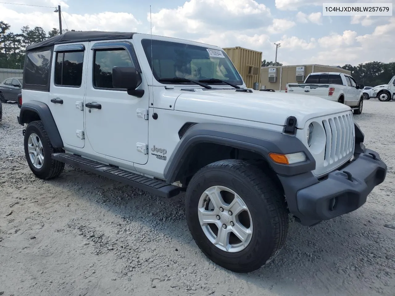 2020 Jeep Wrangler Unlimited Sport VIN: 1C4HJXDN8LW257679 Lot: 57806944