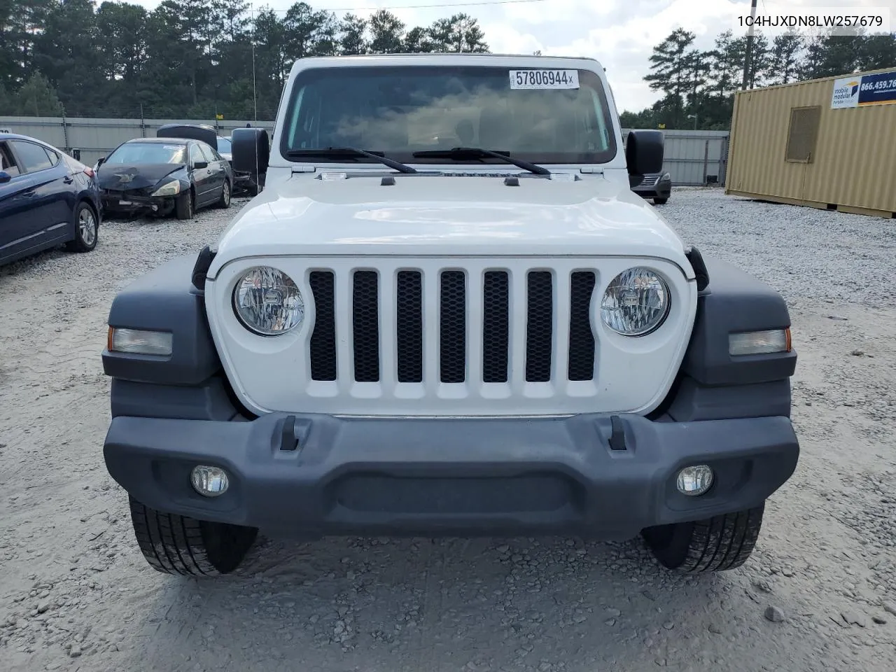 2020 Jeep Wrangler Unlimited Sport VIN: 1C4HJXDN8LW257679 Lot: 57806944