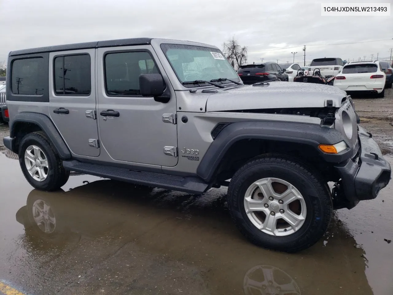 2020 Jeep Wrangler Unlimited Sport VIN: 1C4HJXDN5LW213493 Lot: 57916434