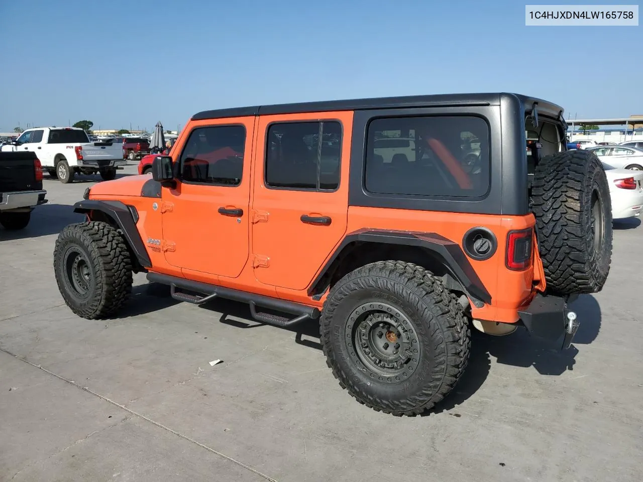 2020 Jeep Wrangler Unlimited Sport VIN: 1C4HJXDN4LW165758 Lot: 57919974