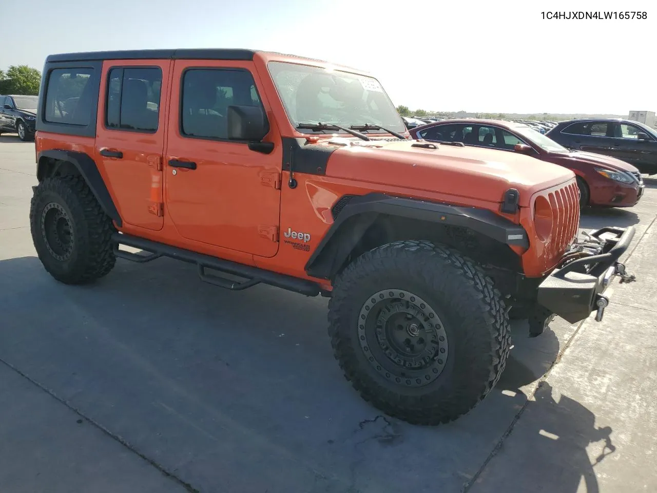 2020 Jeep Wrangler Unlimited Sport VIN: 1C4HJXDN4LW165758 Lot: 57919974