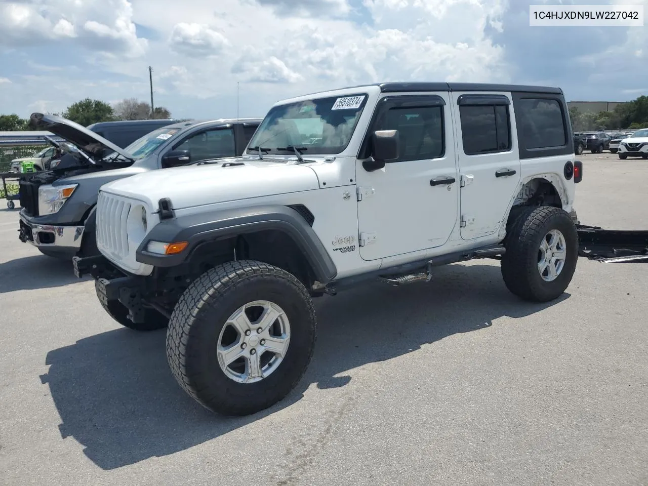 1C4HJXDN9LW227042 2020 Jeep Wrangler Unlimited Sport