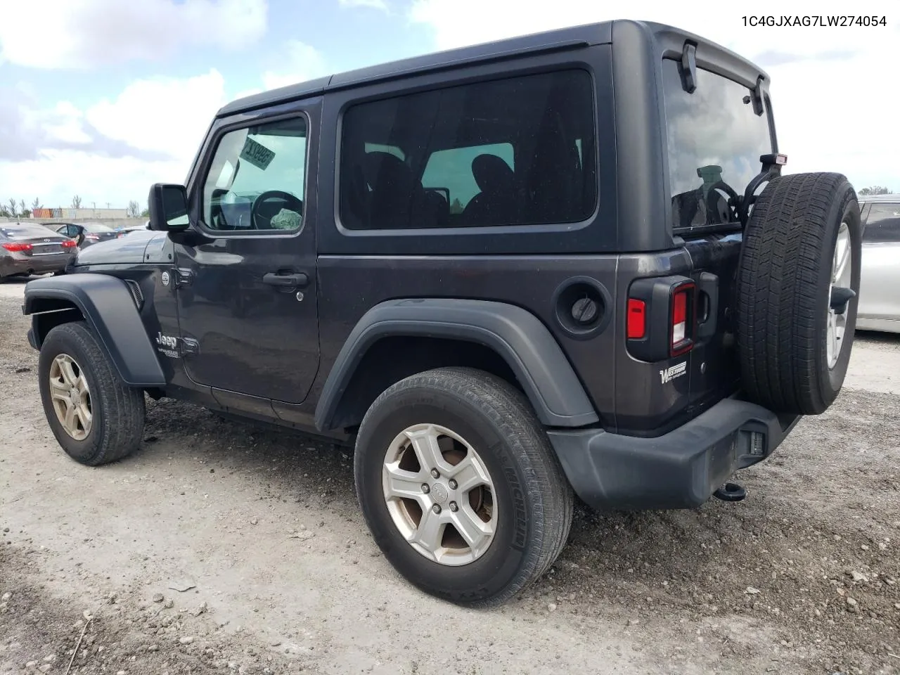 2020 Jeep Wrangler Sport VIN: 1C4GJXAG7LW274054 Lot: 59922124