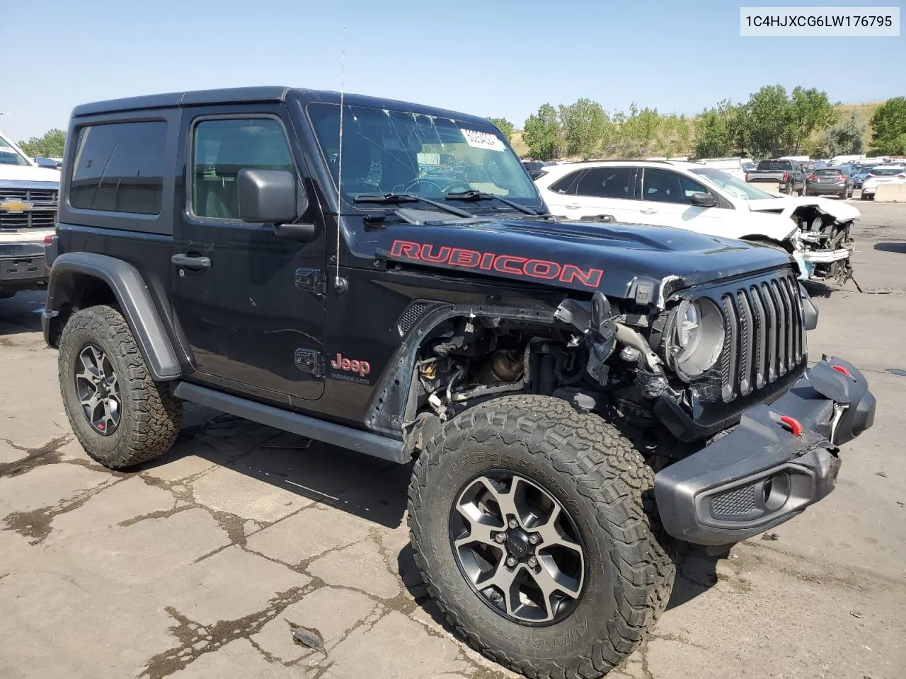 2020 Jeep Wrangler Rubicon VIN: 1C4HJXCG6LW176795 Lot: 60254324