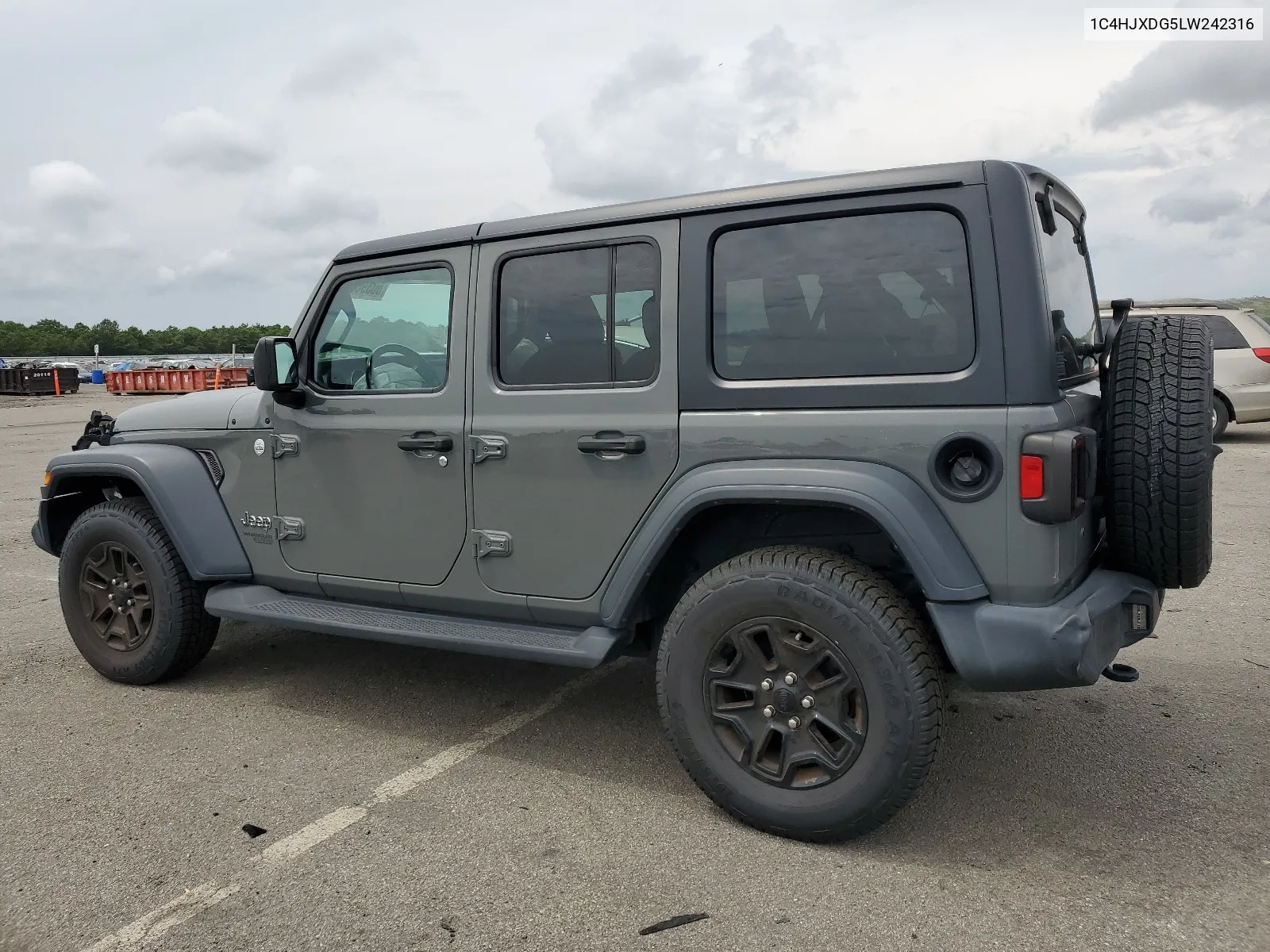 2020 Jeep Wrangler Unlimited Sport VIN: 1C4HJXDG5LW242316 Lot: 60396354