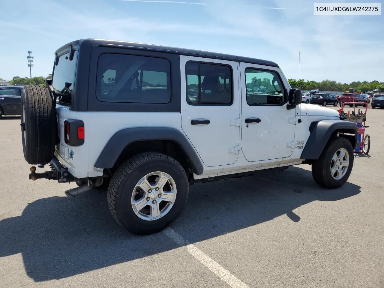 2020 Jeep Wrangler Unlimited Sport VIN: 1C4HJXDG6LW242275 Lot: 61207054