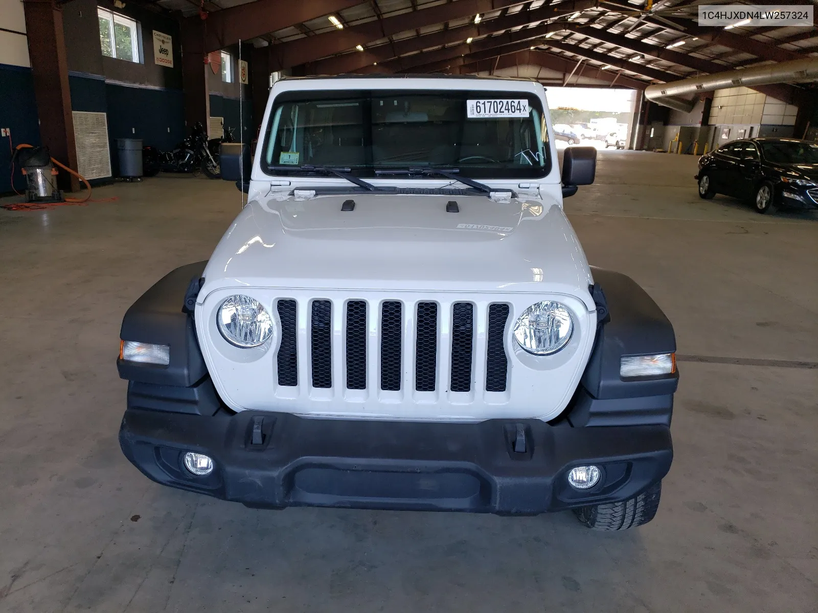 2020 Jeep Wrangler Unlimited Sport VIN: 1C4HJXDN4LW257324 Lot: 61702464