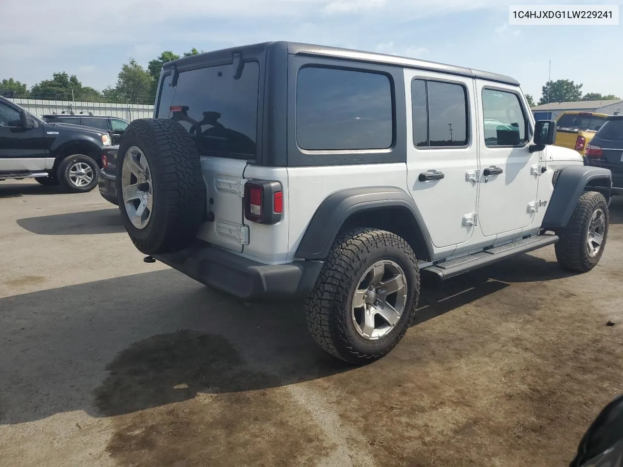 1C4HJXDG1LW229241 2020 Jeep Wrangler Unlimited Sport