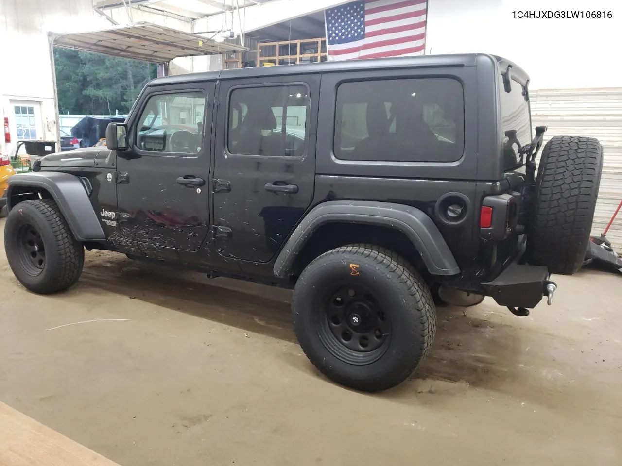 2020 Jeep Wrangler Unlimited Sport VIN: 1C4HJXDG3LW106816 Lot: 62322774