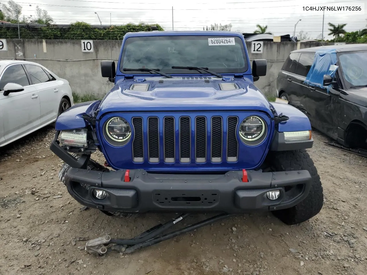 2020 Jeep Wrangler Unlimited Rubicon VIN: 1C4HJXFN6LW176256 Lot: 62804264