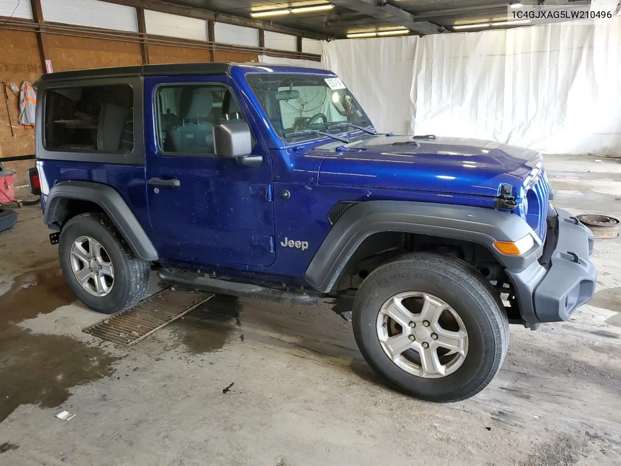 2020 Jeep Wrangler Sport VIN: 1C4GJXAG5LW210496 Lot: 63054164