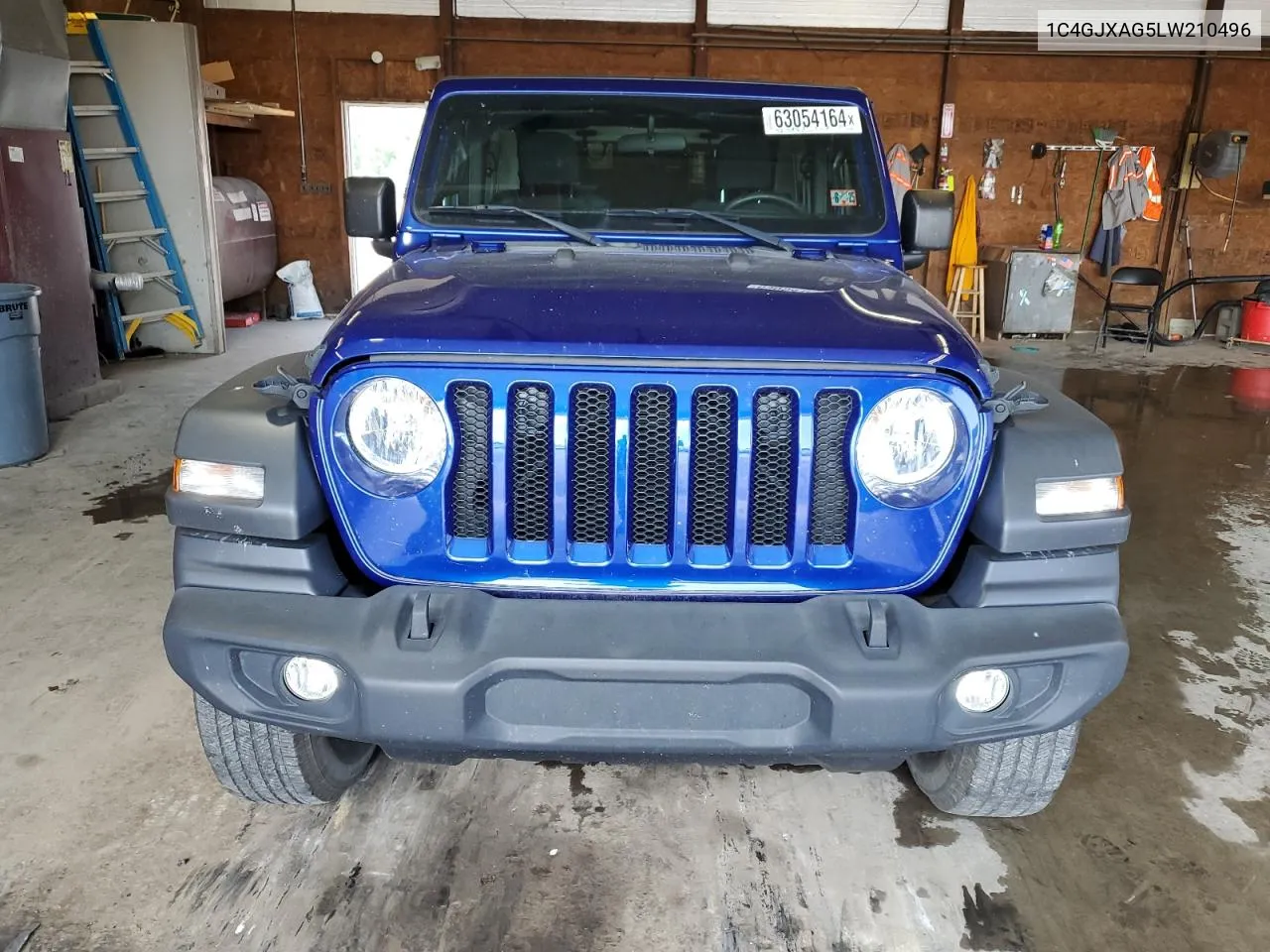 2020 Jeep Wrangler Sport VIN: 1C4GJXAG5LW210496 Lot: 63054164