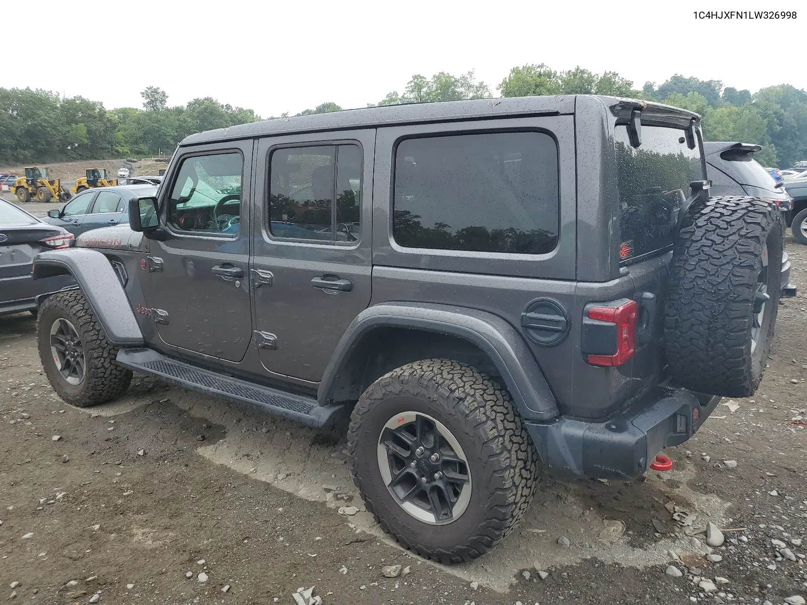 2020 Jeep Wrangler Unlimited Rubicon VIN: 1C4HJXFN1LW326998 Lot: 64084334