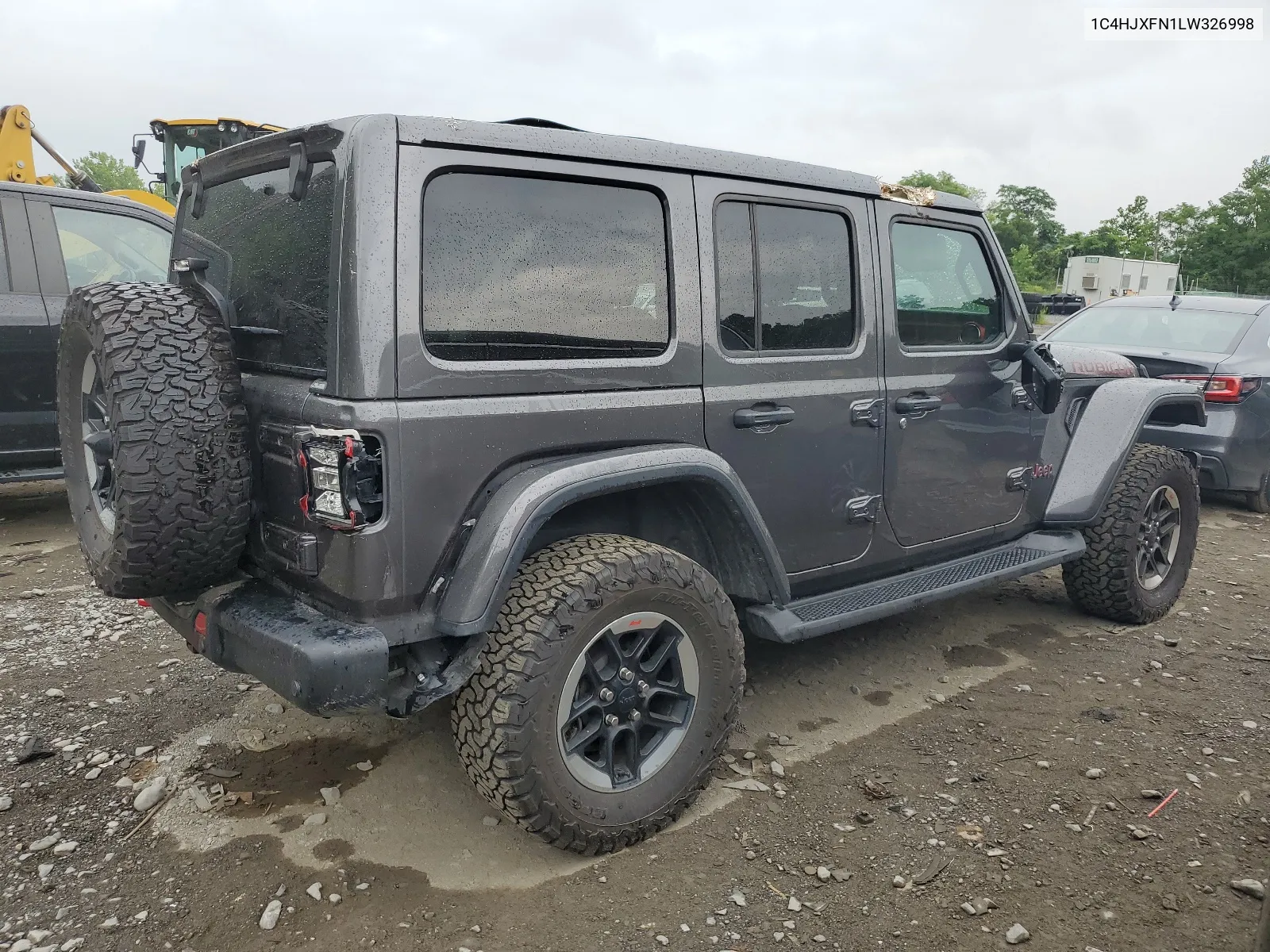 2020 Jeep Wrangler Unlimited Rubicon VIN: 1C4HJXFN1LW326998 Lot: 64084334