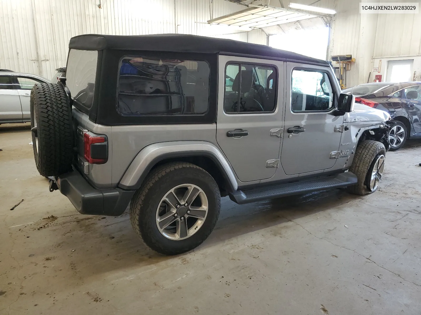 2020 Jeep Wrangler Unlimited Sahara VIN: 1C4HJXEN2LW283029 Lot: 64088144