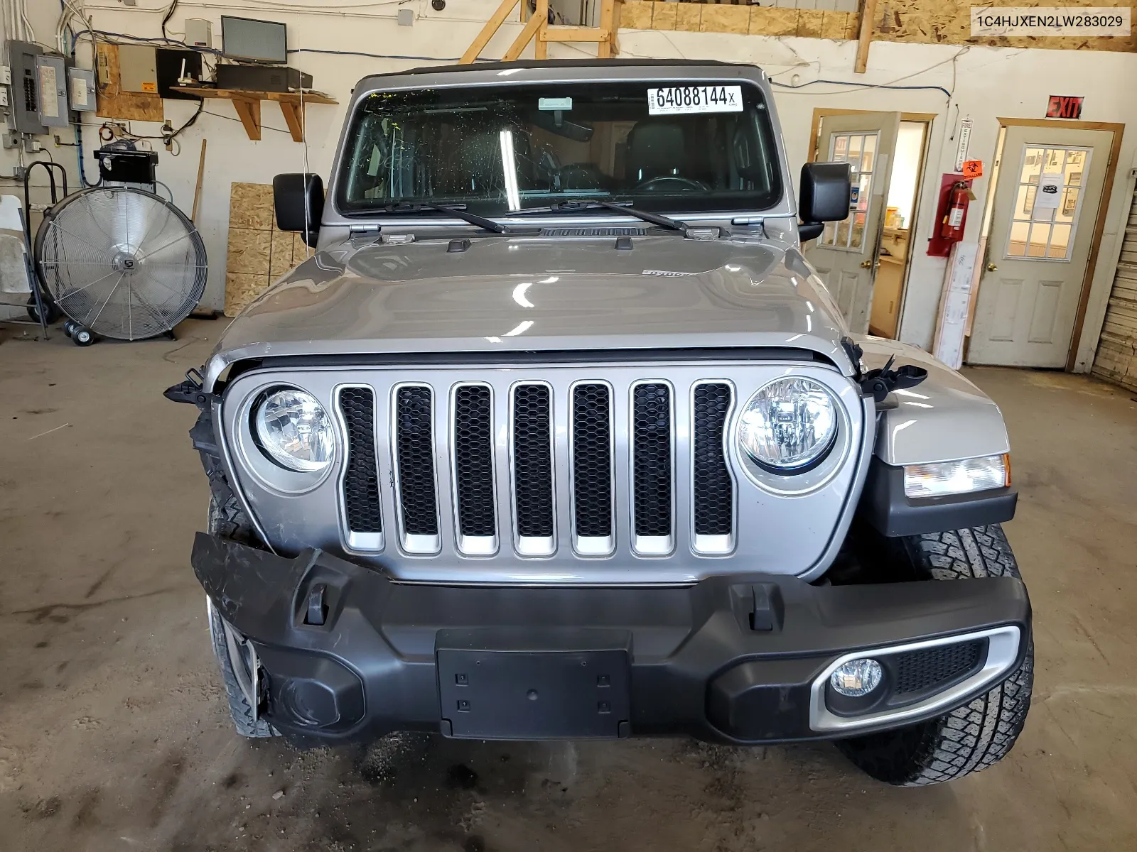 2020 Jeep Wrangler Unlimited Sahara VIN: 1C4HJXEN2LW283029 Lot: 64088144