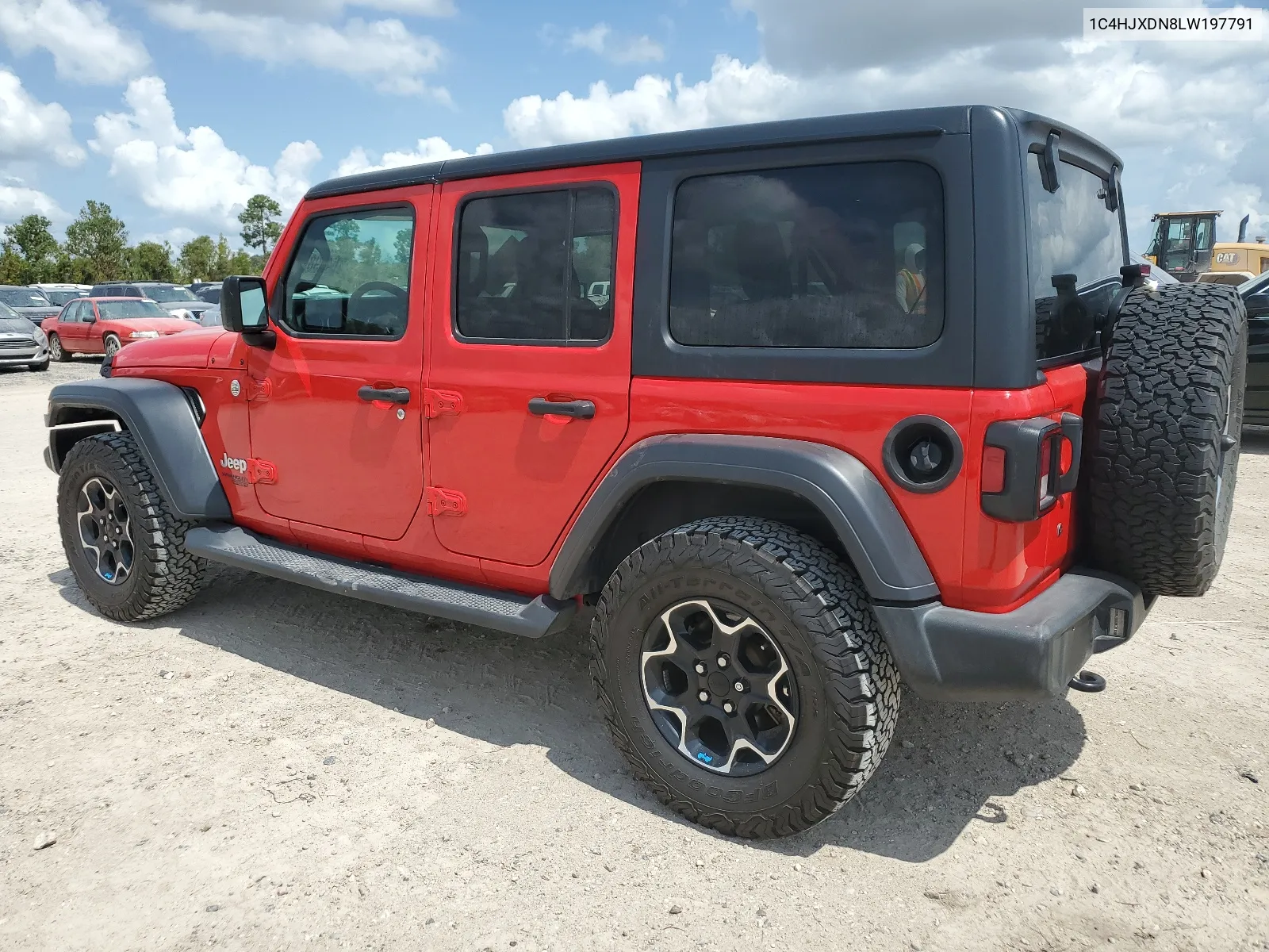 2020 Jeep Wrangler Unlimited Sport VIN: 1C4HJXDN8LW197791 Lot: 64098574