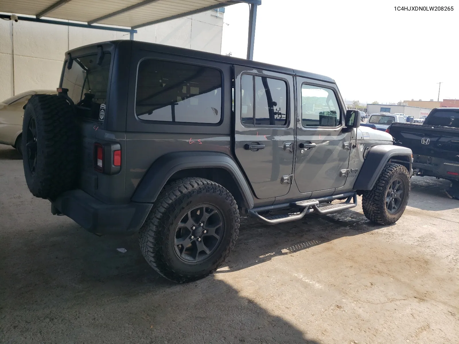 2020 Jeep Wrangler Unlimited Sport VIN: 1C4HJXDN0LW208265 Lot: 65008714