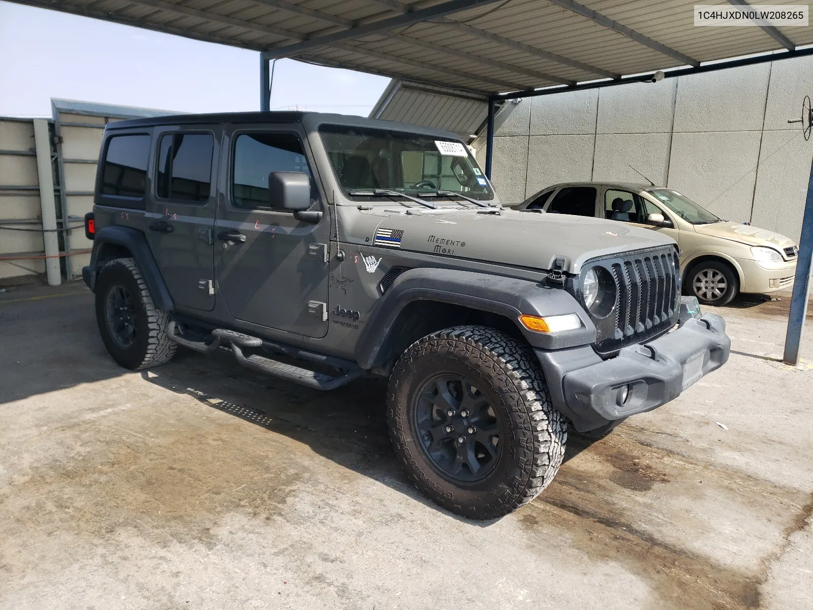 2020 Jeep Wrangler Unlimited Sport VIN: 1C4HJXDN0LW208265 Lot: 65008714