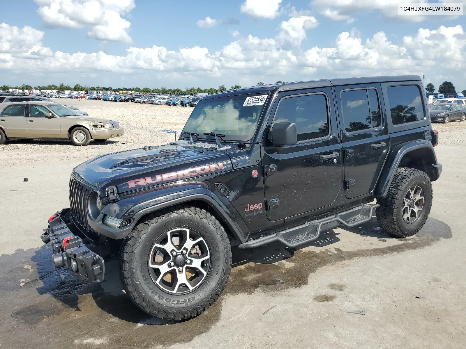 2020 Jeep Wrangler Unlimited Rubicon VIN: 1C4HJXFG4LW184079 Lot: 65520834