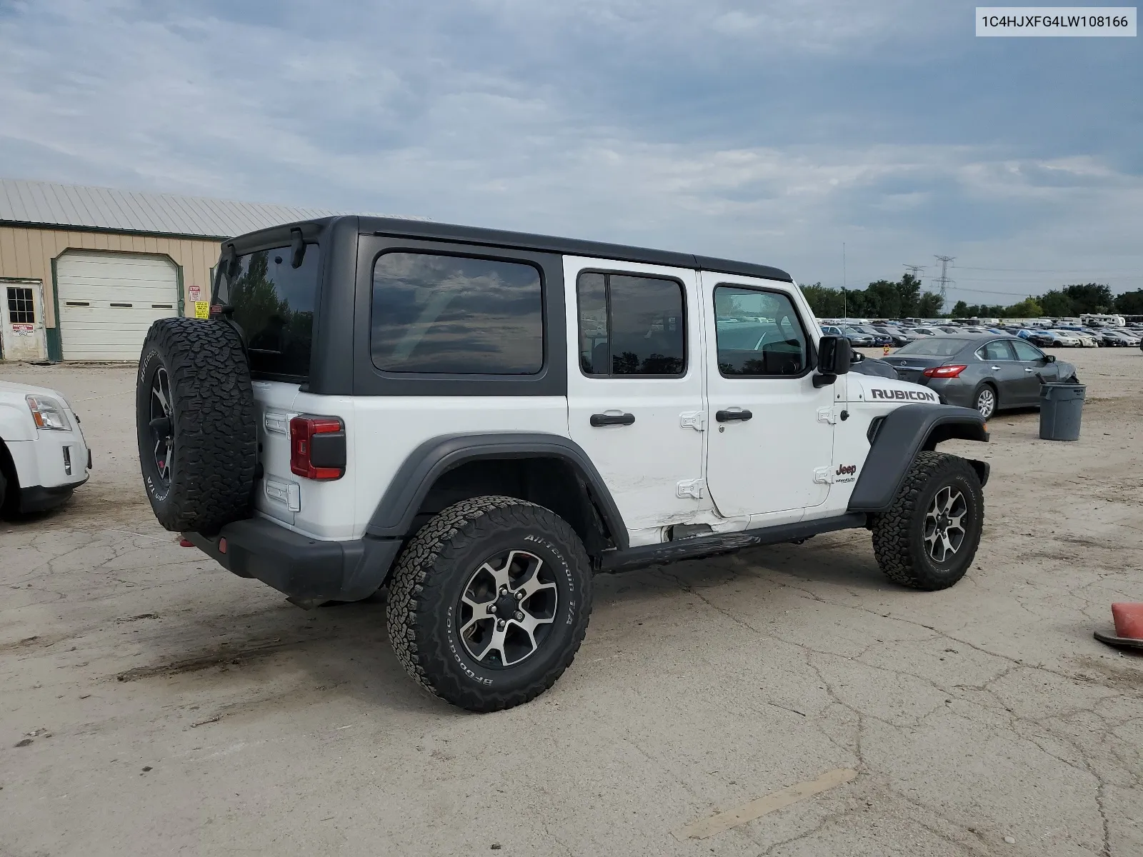 2020 Jeep Wrangler Unlimited Rubicon VIN: 1C4HJXFG4LW108166 Lot: 65836554