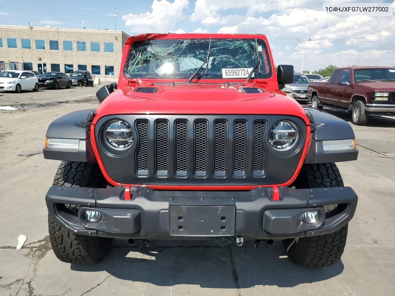 1C4HJXFG7LW277002 2020 Jeep Wrangler Unlimited Rubicon