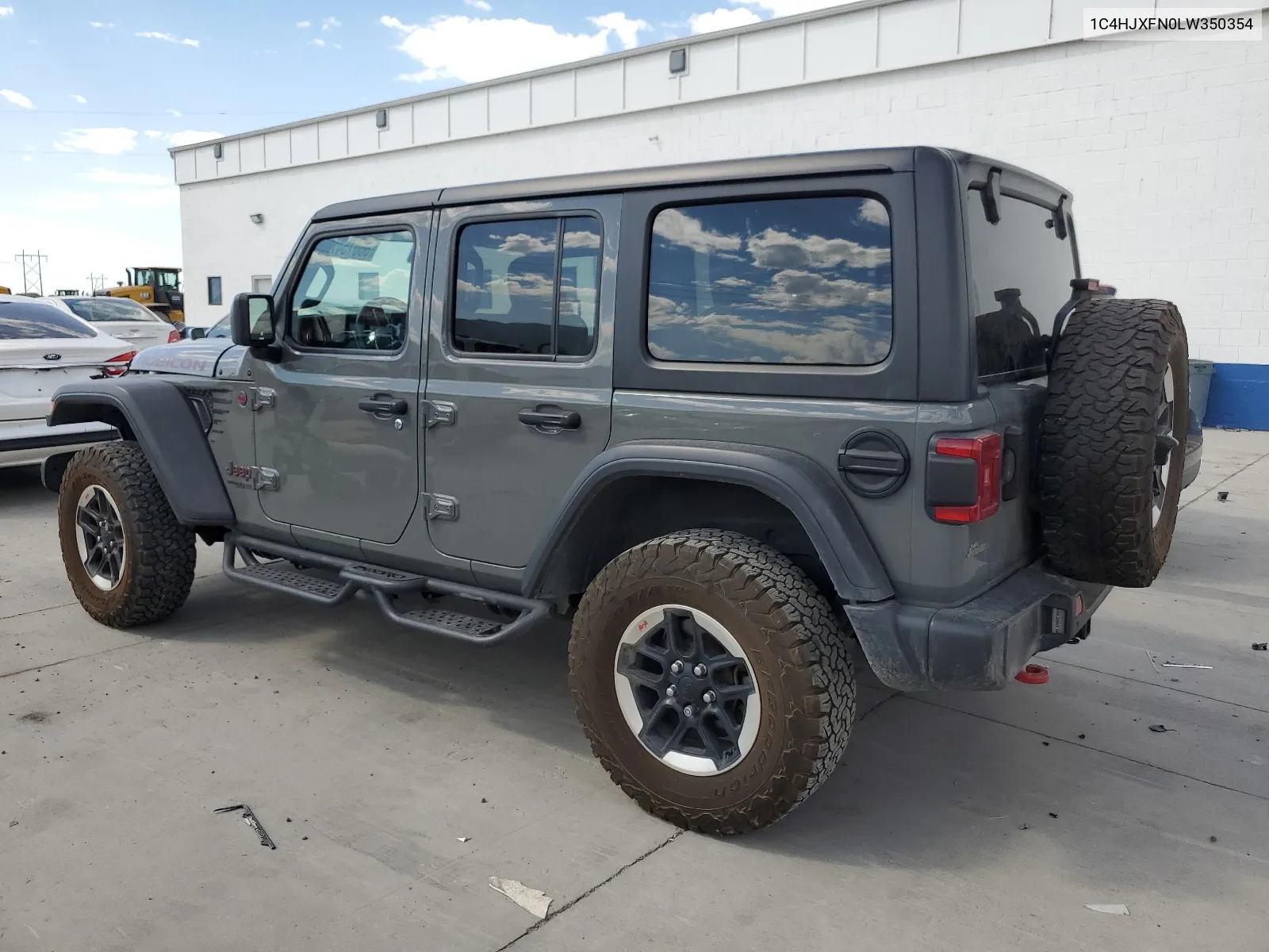 2020 Jeep Wrangler Unlimited Rubicon VIN: 1C4HJXFN0LW350354 Lot: 66015474