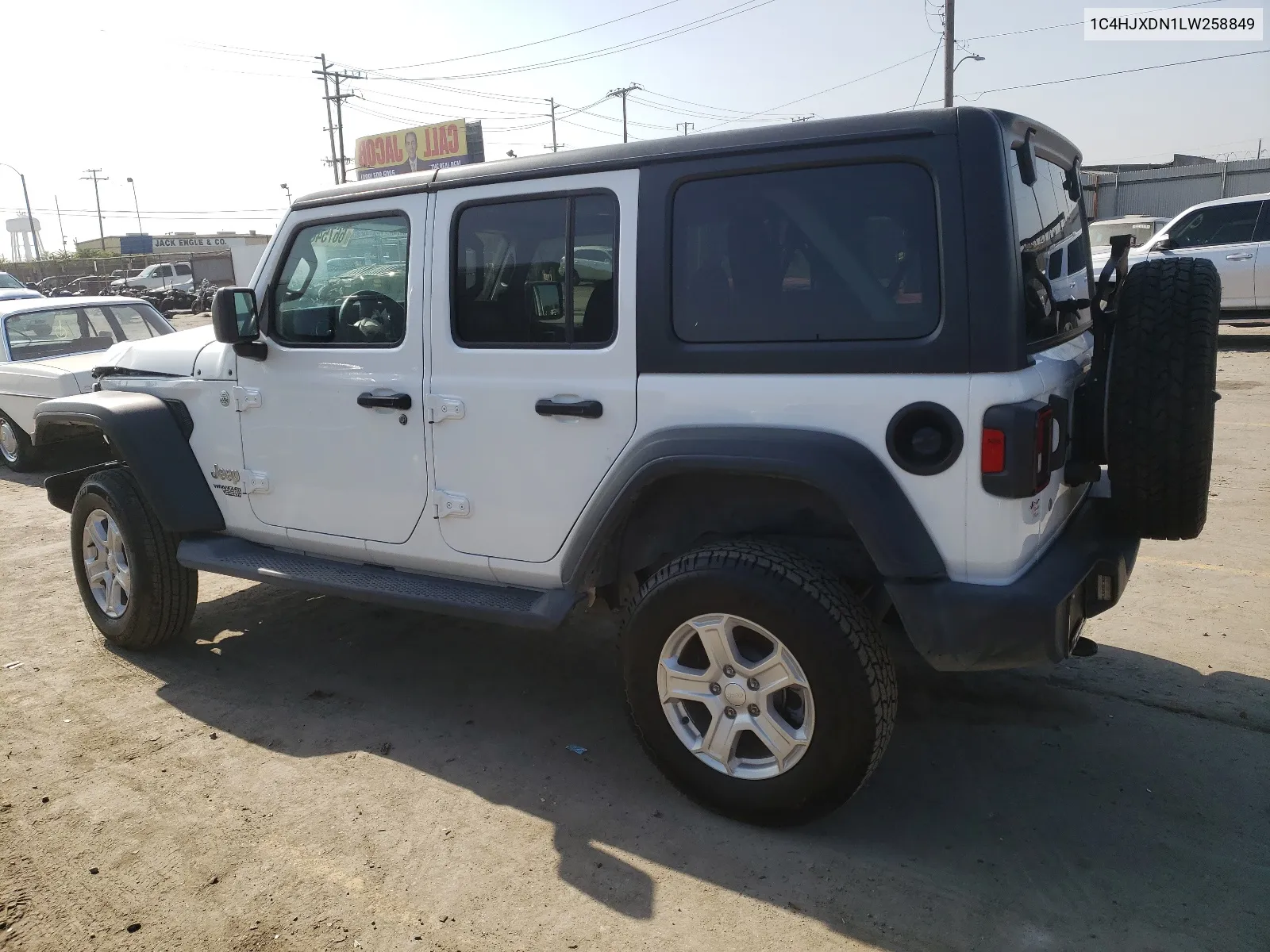 1C4HJXDN1LW258849 2020 Jeep Wrangler Unlimited Sport