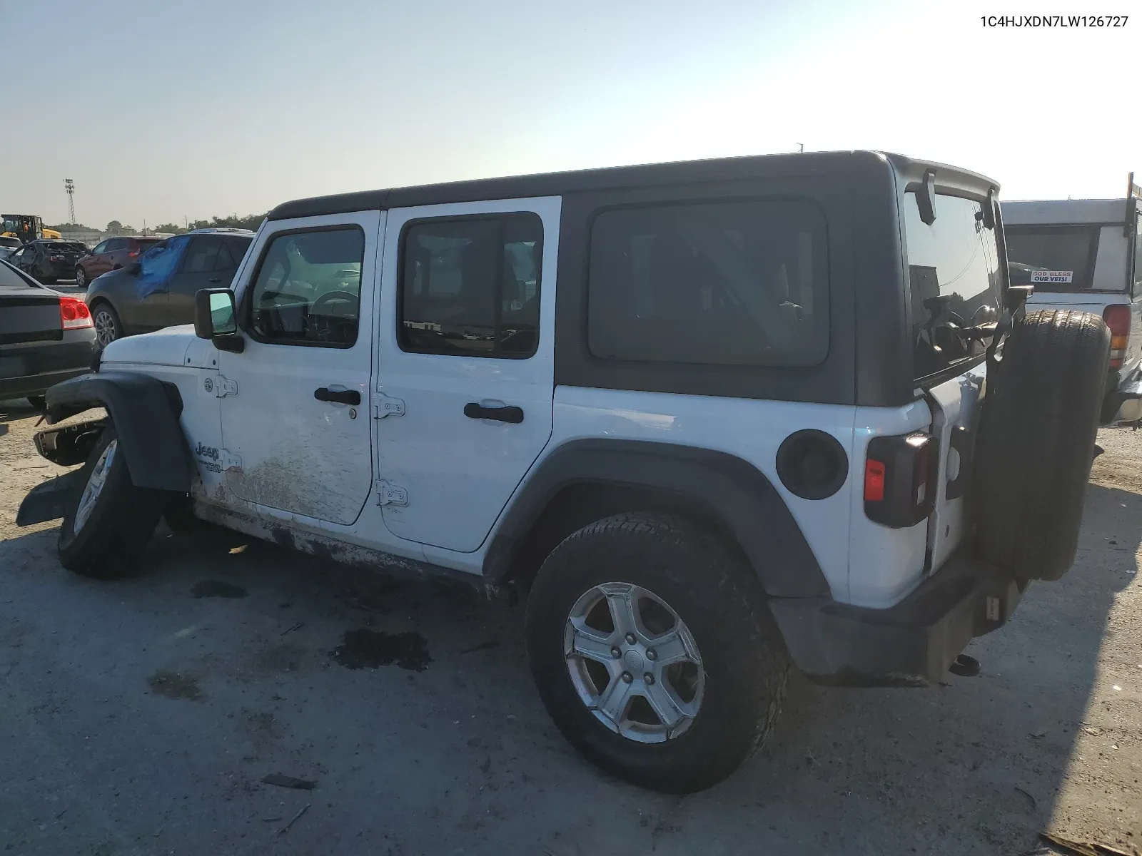 1C4HJXDN7LW126727 2020 Jeep Wrangler Unlimited Sport