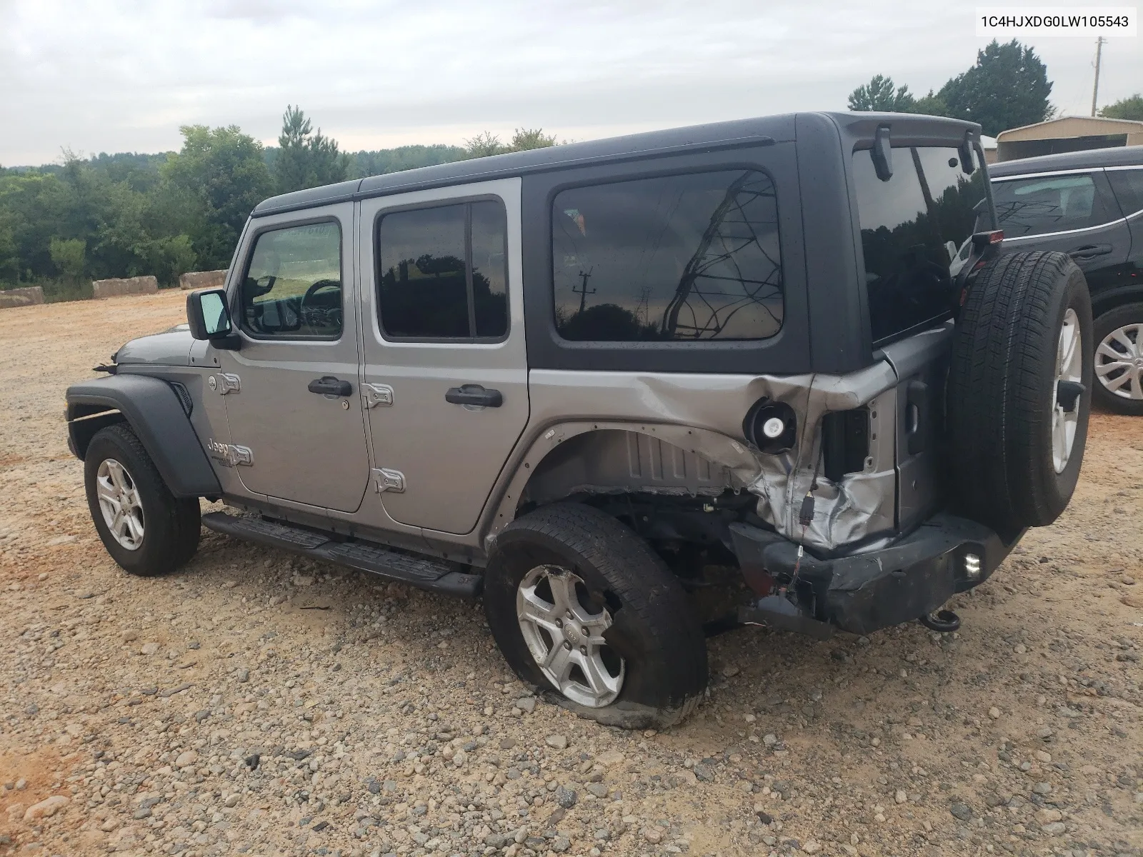 2020 Jeep Wrangler Unlimited Sport VIN: 1C4HJXDG0LW105543 Lot: 67314274