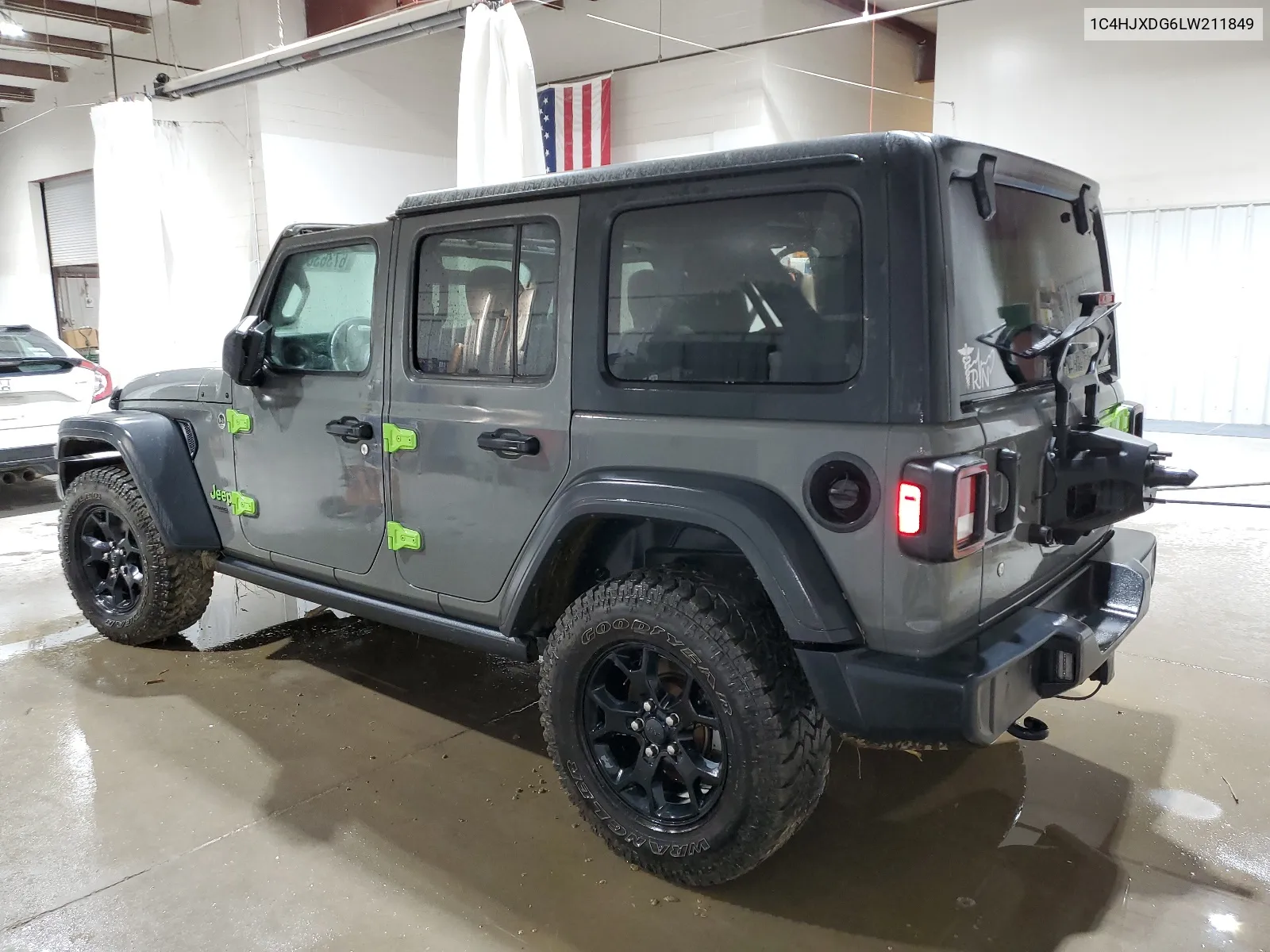 2020 Jeep Wrangler Unlimited Sport VIN: 1C4HJXDG6LW211849 Lot: 67363064