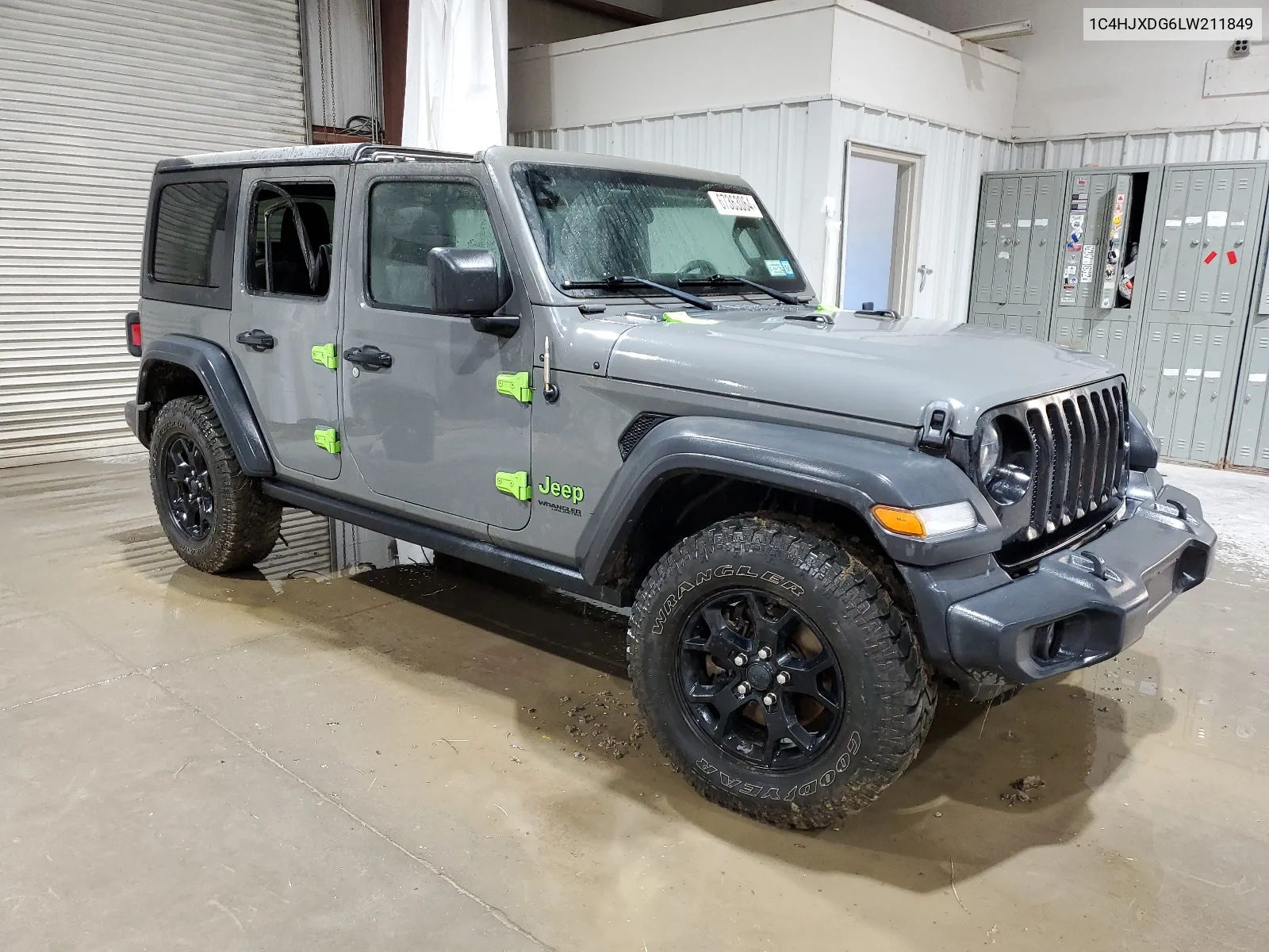 2020 Jeep Wrangler Unlimited Sport VIN: 1C4HJXDG6LW211849 Lot: 67363064