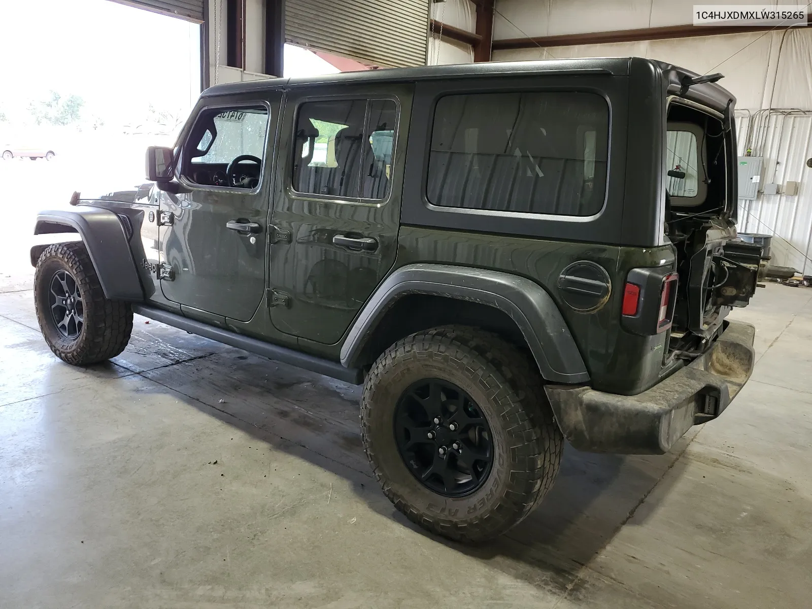 2020 Jeep Wrangler Unlimited Sport VIN: 1C4HJXDMXLW315265 Lot: 67475294