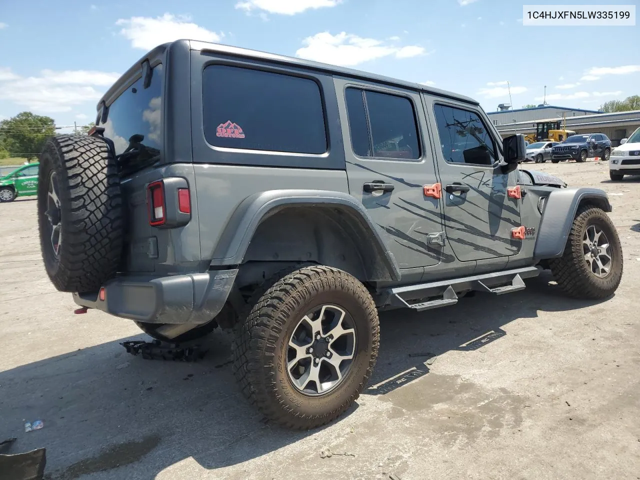 2020 Jeep Wrangler Unlimited Rubicon VIN: 1C4HJXFN5LW335199 Lot: 68389044